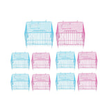 Bird Cages & Stands: Small Bird Transport Collapsible Cage Travel Pet Carrier Portable Folding Cage - S