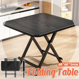 Dining Tables: Folding Dining Table Model Portable Simple Household Table Compact Space Saving