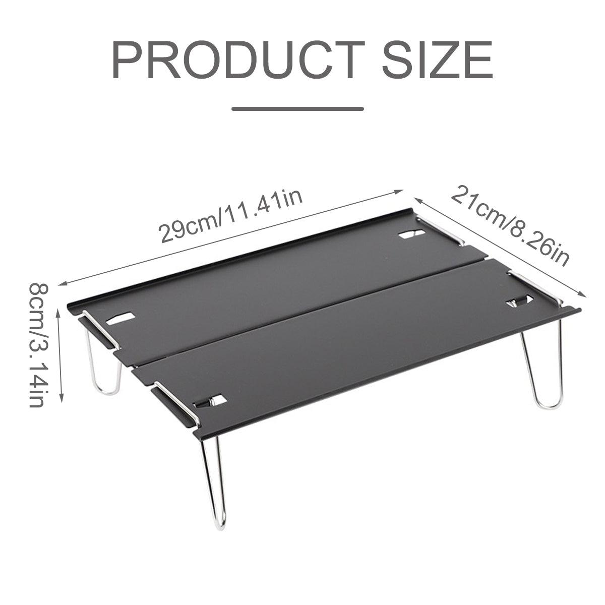 Outdoor Tables: Aluminium Alloy Folding Table Portable Outdoor Camping Picnic Multifunctional