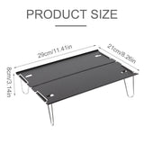 Outdoor Tables: Aluminium Alloy Folding Table Portable Outdoor Camping Picnic Multifunctional