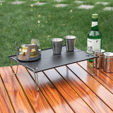 Outdoor Tables: Aluminium Alloy Folding Table Portable Outdoor Camping Picnic Multifunctional