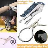 Hand Tools: Chain Clamp Pliers Tool Multi Functional Fixed Grip Forceps Repair Maintenance