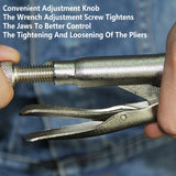 Hand Tools: Chain Clamp Pliers Tool Multi Functional Fixed Grip Forceps Repair Maintenance