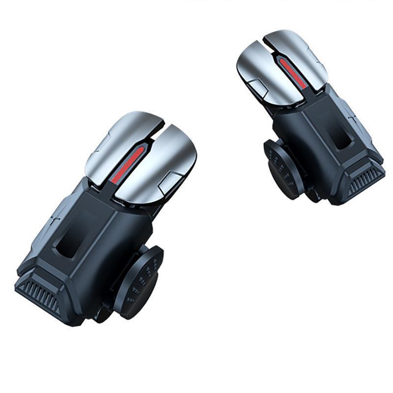 Video Games: 2PCS Mobile Gaming Triggers for PUBG COD Gamepad Controller for Android iOS