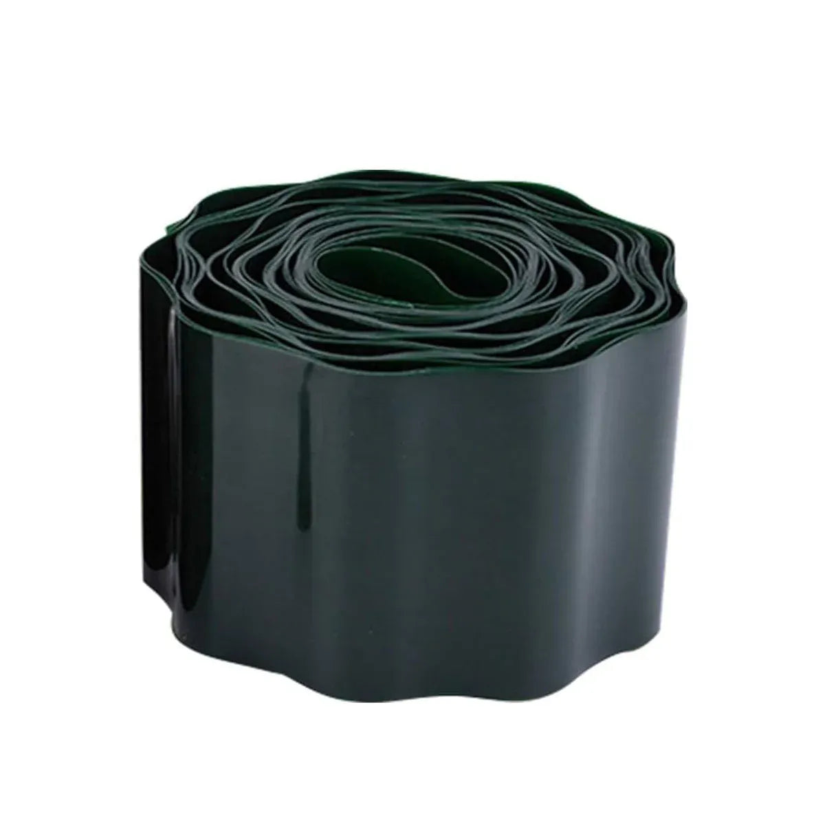 Green Garden Landscape Edging Border Flexible Lawn Fence Roll Outdoor Decor - 10cm