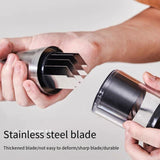 304 Stainless Steel Garlic Press Crusher Manual Garlic Mincer Kitchen Tool