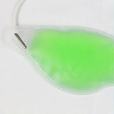 Wellness Accessories: Green Relaxing Gel Eye Mask Cold Pack Warm Hot Heat Ice Cool Pad Puffiness Headache - 2PCS