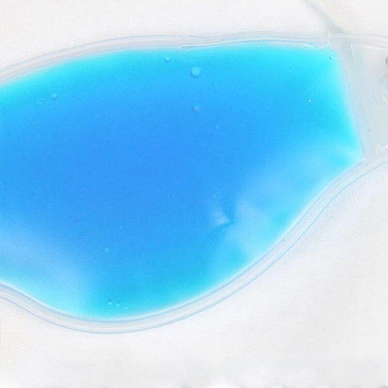 Wellness Accessories: Green Relaxing Gel Eye Mask Cold Pack Warm Hot Heat Ice Cool Pad Puffiness Headache - 2PCS