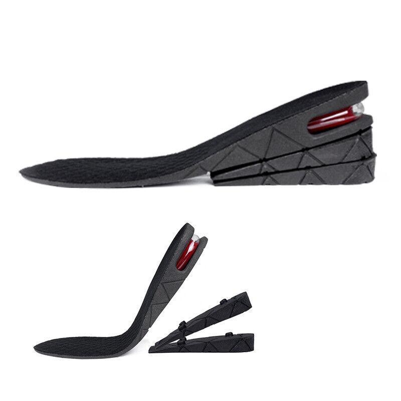 Foot Care: Air Cushion Height Increase Heel Gel Shoes Insoles Inserts Taller Lifts Pad Au