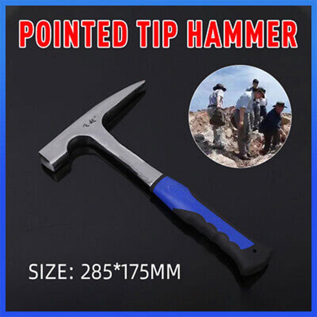 Hammers: Geologist Rock Pick Pointed Tip Geological Hammer Geology Prospecting Hand Tools