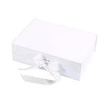 Jewellery Making Kits: 5X Medium Premium Gift Boxes with Ribbon Multi-Color Hamper Packaging Set - Orange