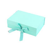 Jewellery Making Kits: 5X Medium Premium Gift Boxes with Ribbon Multi-Color Hamper Packaging Set - Orange