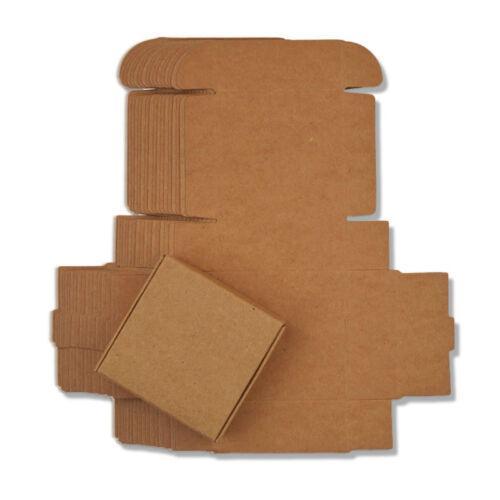 Postage Satchels & Boxes: 40x Paper Wedding Favour Boxes Party Favour Cookie Candy Soap Bomboniere boxes - White
