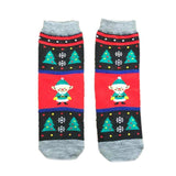Foot Care: Christmas Socks Santa Reindeer Snowman Pattern Xmas Party Gift Stockings - Snowman