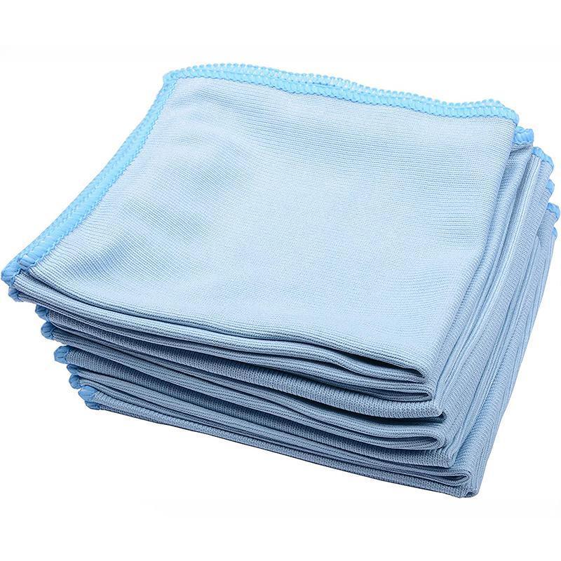 Cleaning & Care: 5/20 Pcs Microfibre Glass Cleaning Cloth Car Towel Window Dish Washing 40X40 Cm - 20 PCs