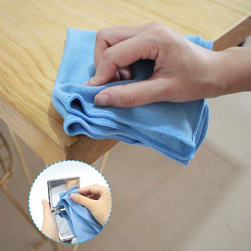 Cleaning & Care: 5/20 Pcs Microfibre Glass Cleaning Cloth Car Towel Window Dish Washing 40X40 Cm - 20 PCs