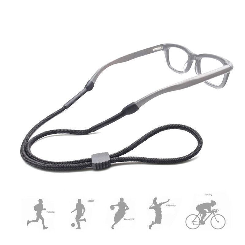 Men's Accessories: Glasses Lanyard Sports Comfortable Nylon Adjustable Spectacles Neck Strap Cord - Brown