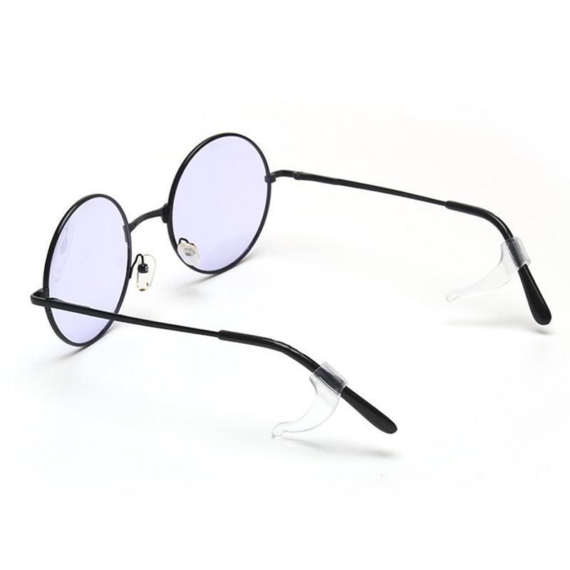 Men's Accessories: Silicone Glasses Ear Hooks Anti Slip Grip Spectacle Holder Sports Temple Tips - Black