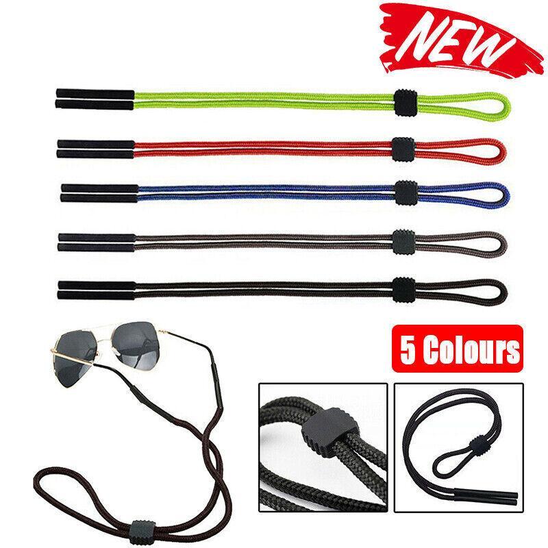 Men's Accessories: Reading Eyeglass Glasses Chain Cord Lanyard Sunglasses Neck Holder Sports Strap - Brown