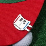 Supports & Braces: Golf Ball Marker Metal With Hat Clip Golf Training Aid Outdoor Sport Aiming Tool