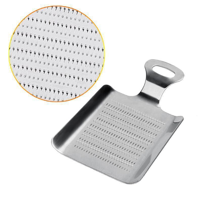 Kitchen Utensils: Practical Kitchen Ginger Wasabi Stainless Steel Garlic Grater Bento Mill Tool Au
