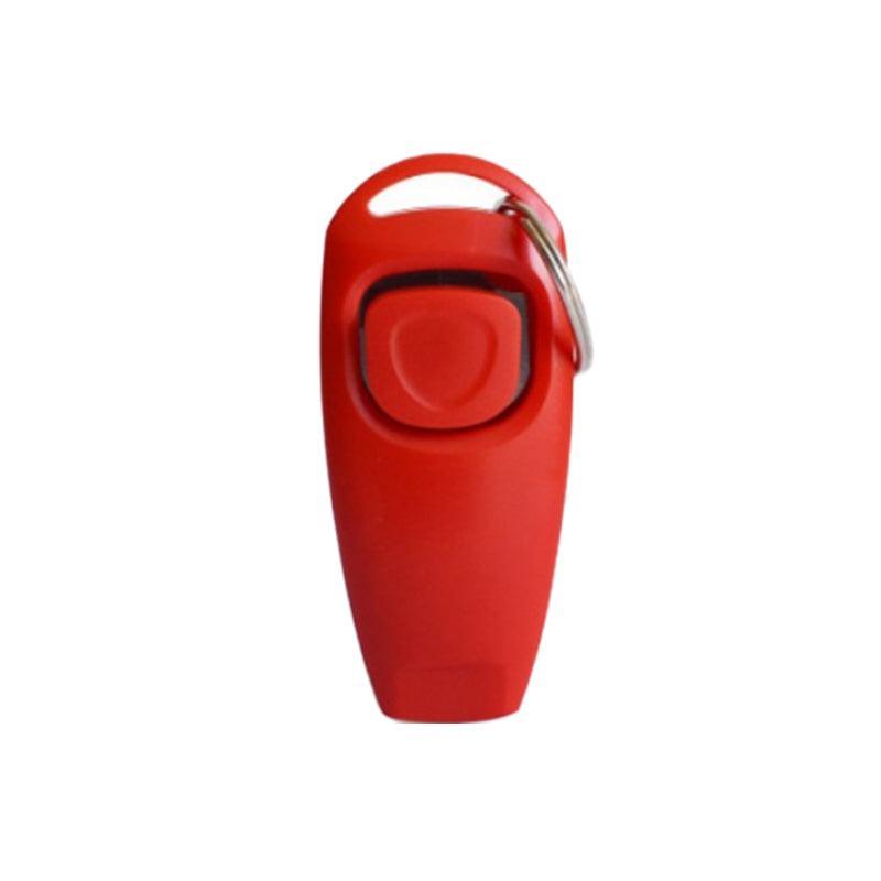 Dog Training Aids: Dog Whistle and Clicker Set for Training Stop Barking Obedience Tool Combo - Green