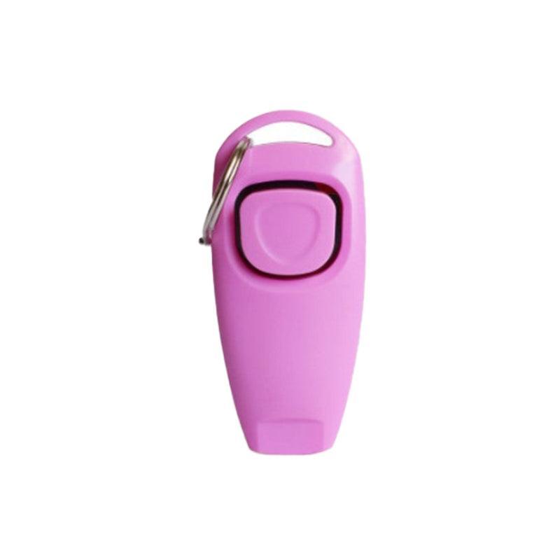 Dog Training Aids: Dog Whistle and Clicker Set for Training Stop Barking Obedience Tool Combo - Green