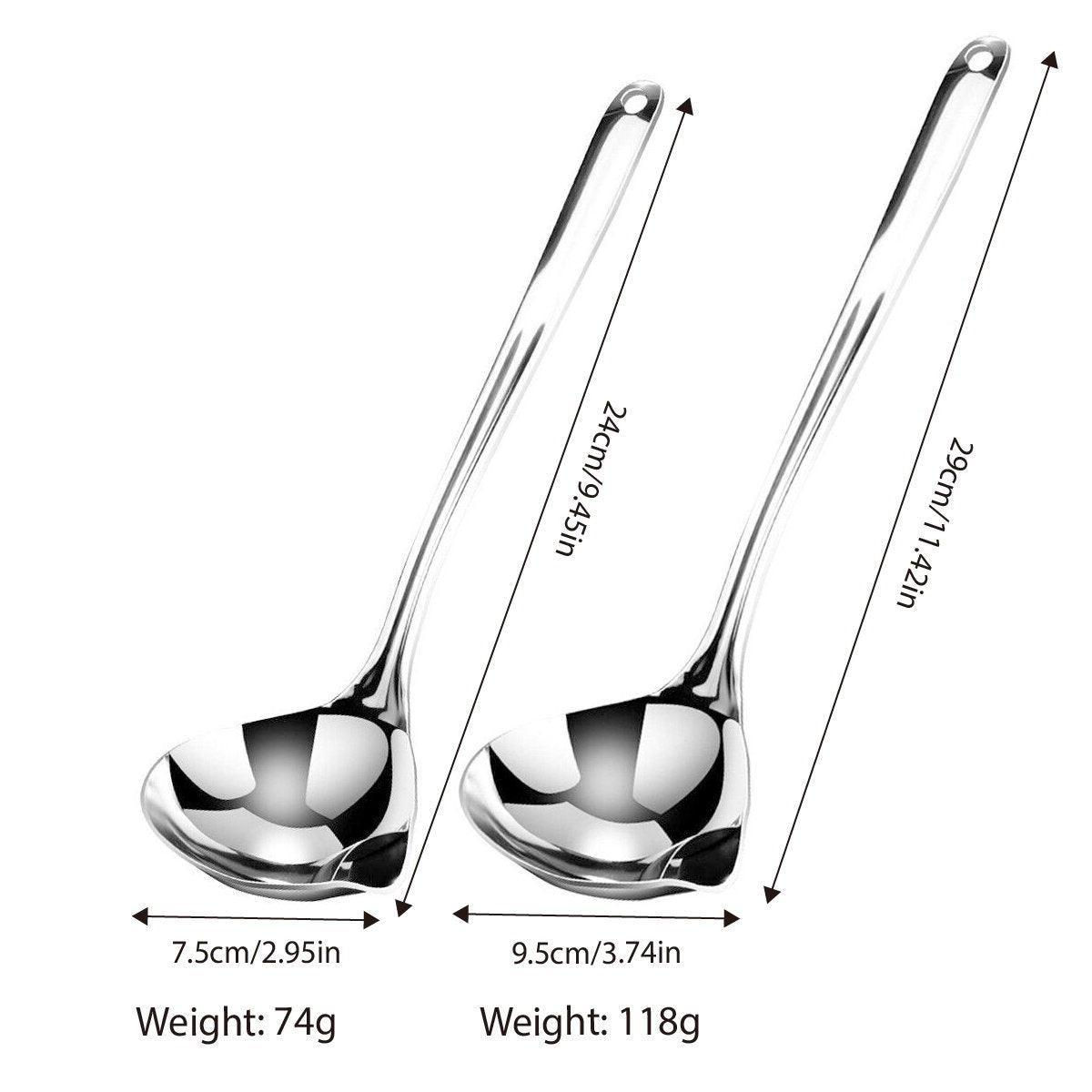 Kitchen Utensils: Oil Separator Spoon Kitchen Multifunctional Filter Household Hot Pot Soup Spoon - S