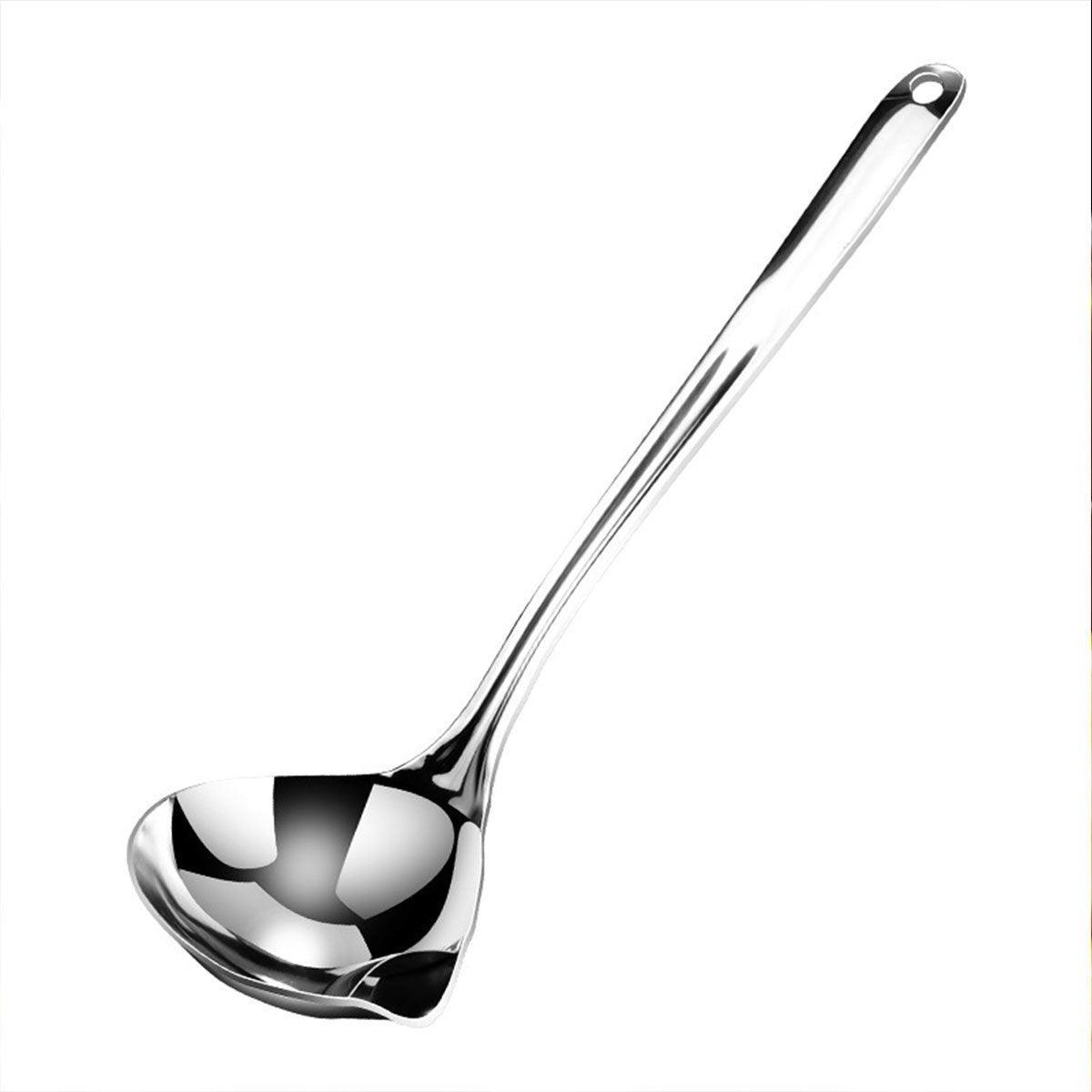 Kitchen Utensils: Oil Separator Spoon Kitchen Multifunctional Filter Household Hot Pot Soup Spoon - S