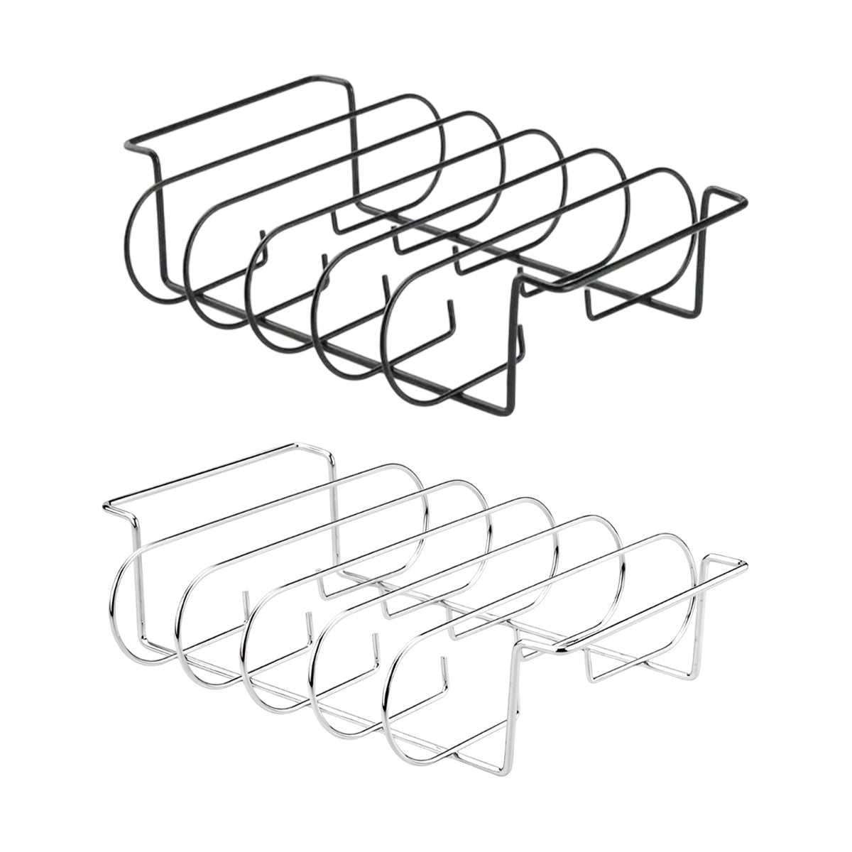 BBQs & Accessories: Barbecue Grill Net Outdoor BBQ Rack Cooking Basket Baking Tool Picnic Camping - Silver
