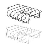 BBQs & Accessories: Barbecue Grill Net Outdoor BBQ Rack Cooking Basket Baking Tool Picnic Camping - Silver
