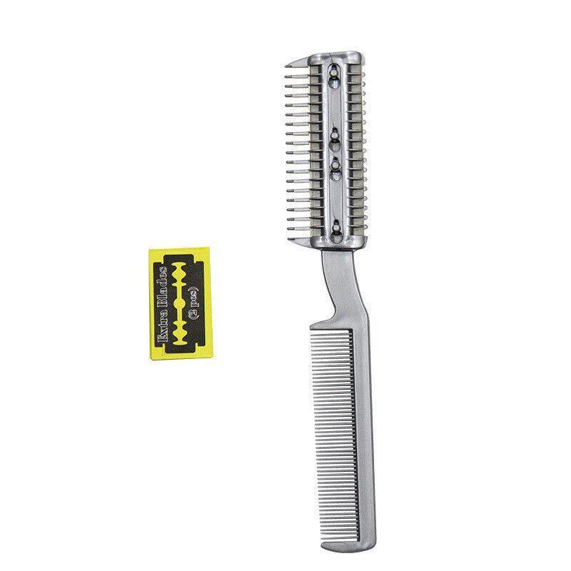 Pet Grooming Supplies: 2 Sided Razor Clipper Comb Pet Hair Trimmer Grooming Cutter Dogs Cats Puppy