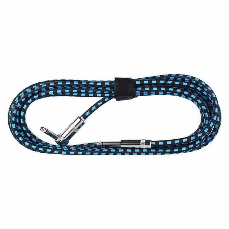 Audio Accessories: 3M Guitar Amp Cable 6.35mm Mono Jack to Jack Lead for Electric Instruments - 3M Black Cable