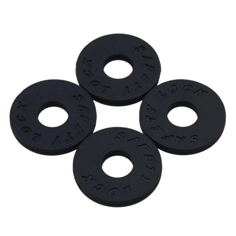 Guitars: 10X Black Guitar Strap Locks Anti-Slip for Acoustic Electric & Bass Guitars