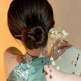 Women's Accessories: Chinese Style Lily of the Valley Fringe Hairpin Hanfu Headdress Accessories