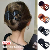 Women's Accessories: 4PCS Hair Clip Set Duckbill Clips Cute Hair Accessories for Bangs and Styling