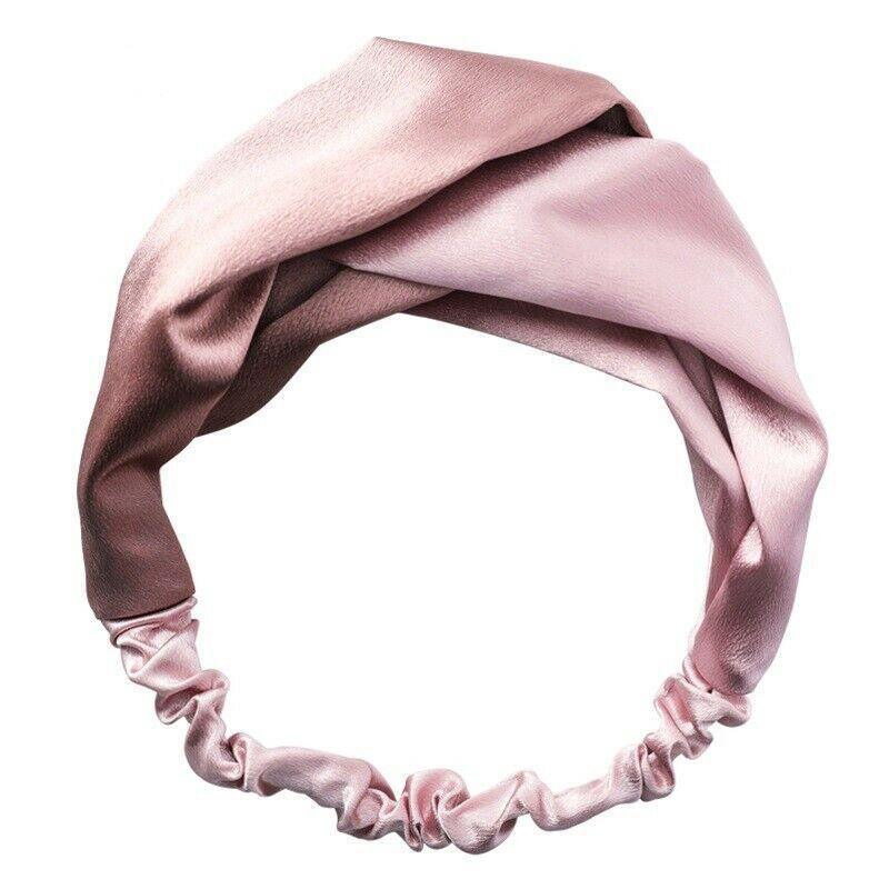 Women's Accessories: Women Chiffon Floral Print Headband Fashion Bohemian Elastic Cross Hair Bands - C-Navy