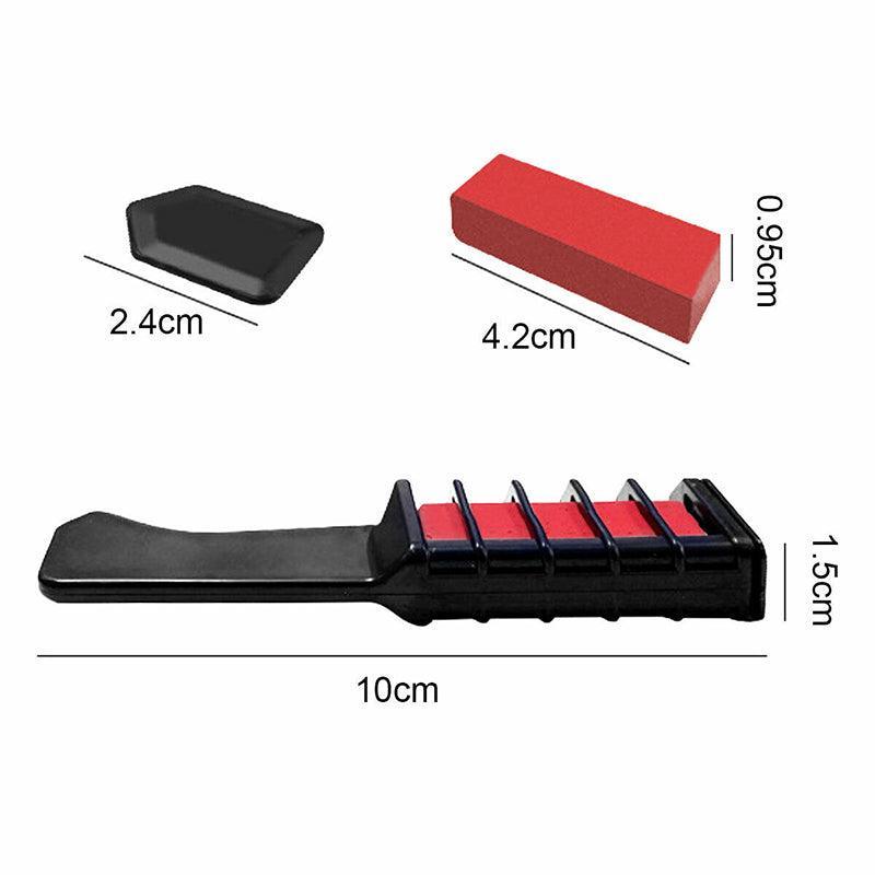 Hair Colouring: 10 Colours Hair Chalk Comb Kit Temporary Hair Dye for Parties and Creative Play