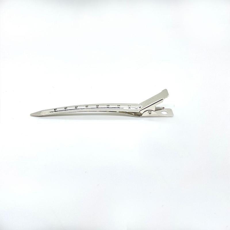 Women's Accessories: 6-54X 9cm Hairdressing Sectioning Hair Clips Duck Bill Hairpin Salon Metal Curl Clips - 12PCS