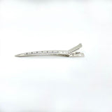 6-54X 9cm Hairdressing Sectioning Hair Clips Duck Bill Hairpin Salon Metal Curl Clips - 12PCS