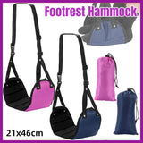 Foot Care: Travel Rest Hammock Office Foot Hammock Portable Rest for Relaxation Support - Navy Blue