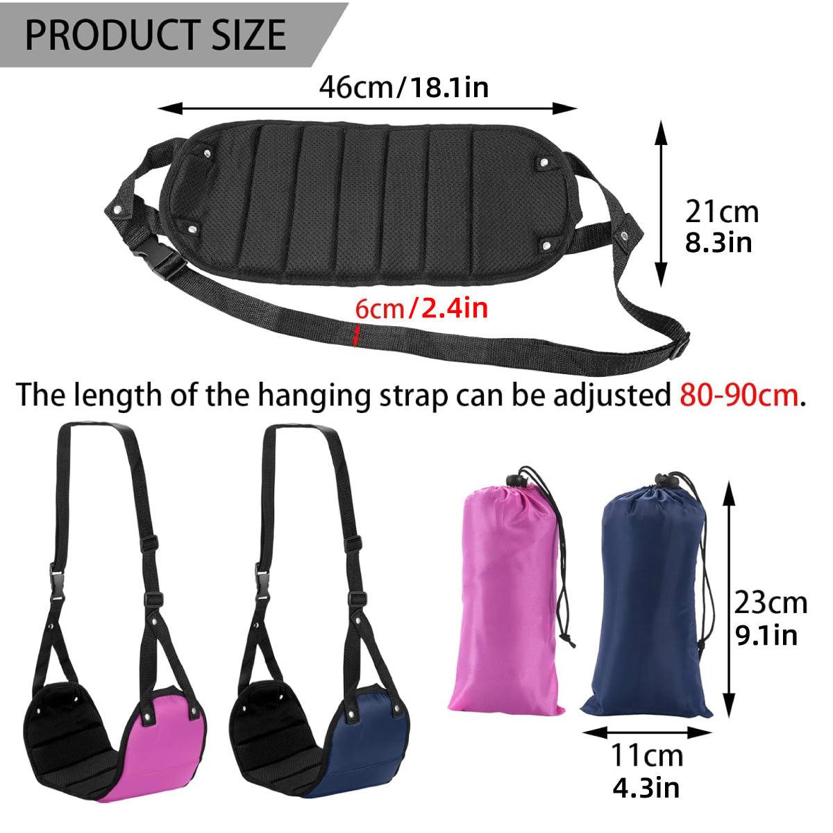 Foot Care: Travel Rest Hammock Office Foot Hammock Portable Rest for Relaxation Support - Navy Blue
