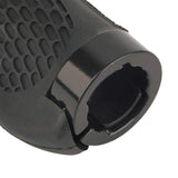 Bicycle Parts: Ergonomic MTB Bike Handlebar Grips 2PCS Lock On Rubber Cycling Mountain Bicycle - Black