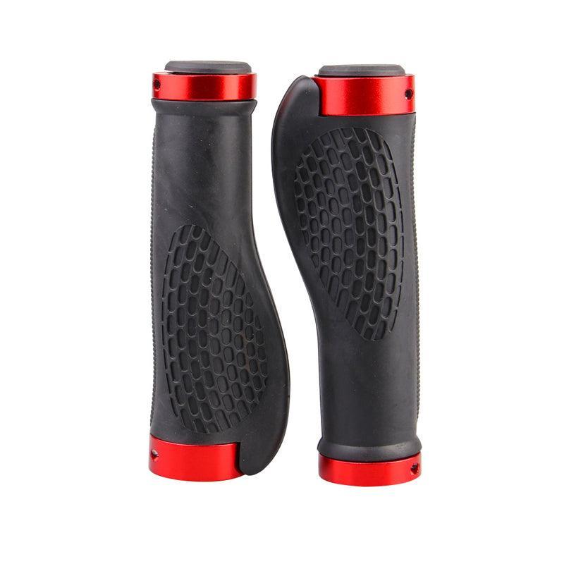 Bicycle Parts: Ergonomic MTB Bike Handlebar Grips 2PCS Lock On Rubber Cycling Mountain Bicycle - Black