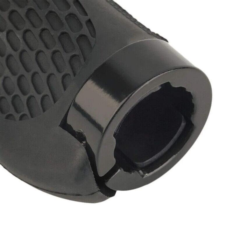 Bicycle Parts: Ergonomic MTB Bike Handlebar Grips 2PCS Lock On Rubber Cycling Mountain Bicycle - Red