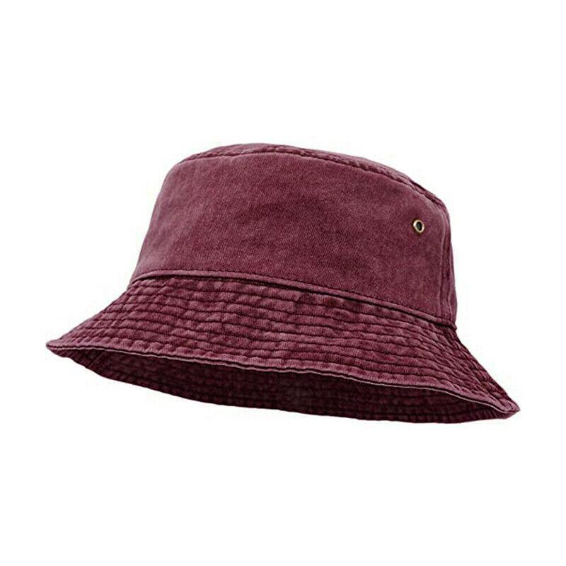 Women's Sleepwear: Unisex Men Women Washed Cotton Outdoor Camping Sports Bucket Hats Fisherman Hat - Orange
