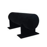 Jewellery Making Kits: Jewelry Display Stand Headband Holder Organizer Chains Velvet Storage Rack - Grey