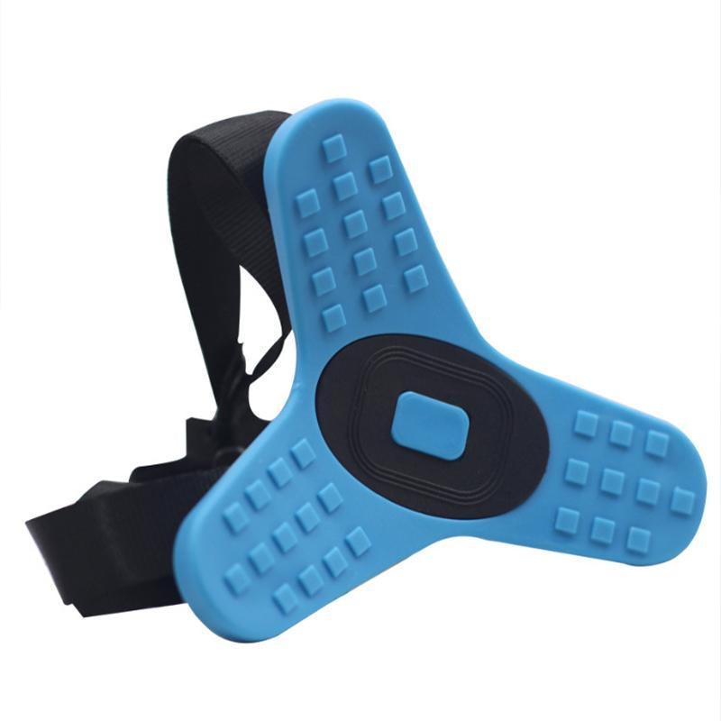 Camera Accessories: Helmet Chin Mount Holder Motorcycle Strap For GoPro Hero 9/8/7/6/5 Sports Camera - Blue