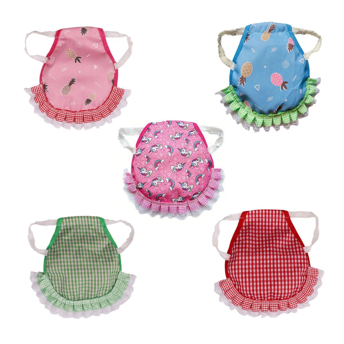 Farm Equipment: 5pcs Pet Feather Protector Hen Apron Poultry Protection Apron for Chickens Birds