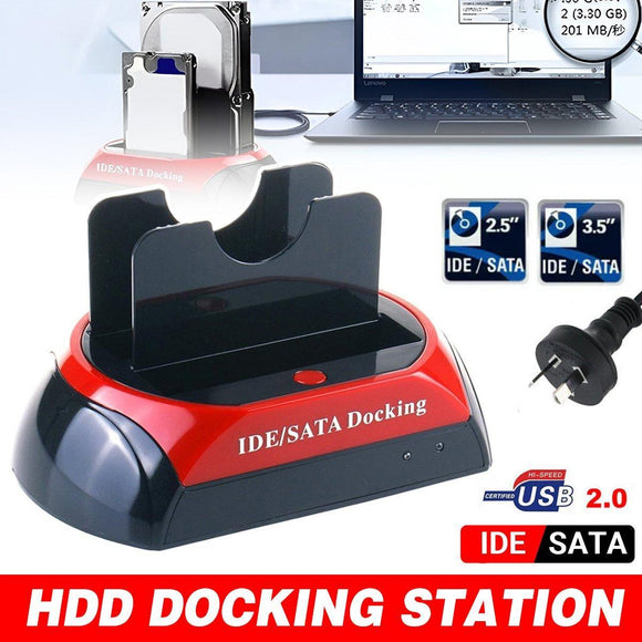 Dual SATA IDE HDD Docking Station 2.5